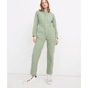 Madewell Garment-Dyed Relaxed Coverall Jumpsuit New